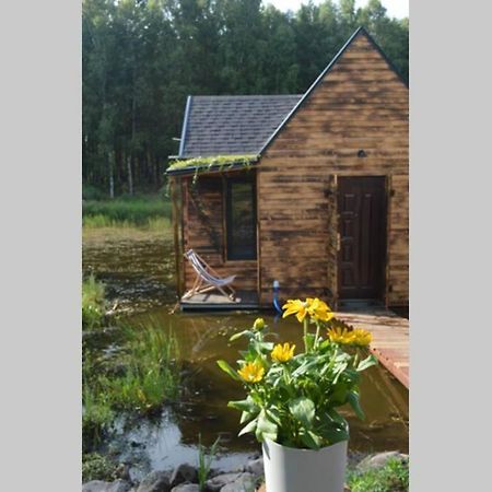 Heather Hut, Off-Grid Cottage On A Pond+2 Ha Darzkowo Kültér fotó